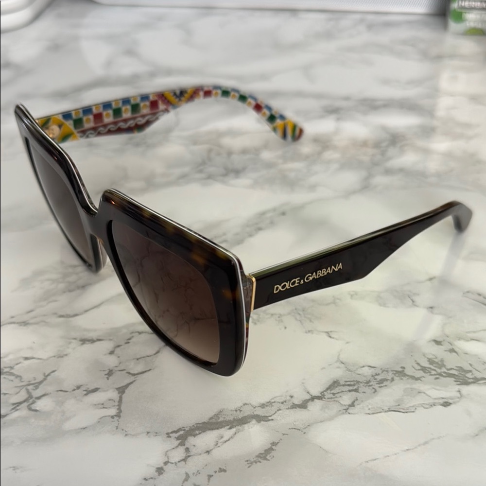 Dolce & Gabbana Tortoise Shell Sunglasses